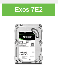 Exos 7E2 前身為 Enterprise Capacity 3.5 v 5.1
完美適用于
 每主軸最為經濟的企業硬盤 

容量
2TB、1TB

接口
SATA

最高持續數據傳輸率
高達 194MB/秒
