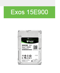 Exos 15E900 前身為 Enterprise Performance 15K HDD v6
完美適用于
 關鍵任務服務器存儲 

容量
900GB、600GB、300GB

接口
SAS

最高持續數據傳輸率
高達 300MB/秒